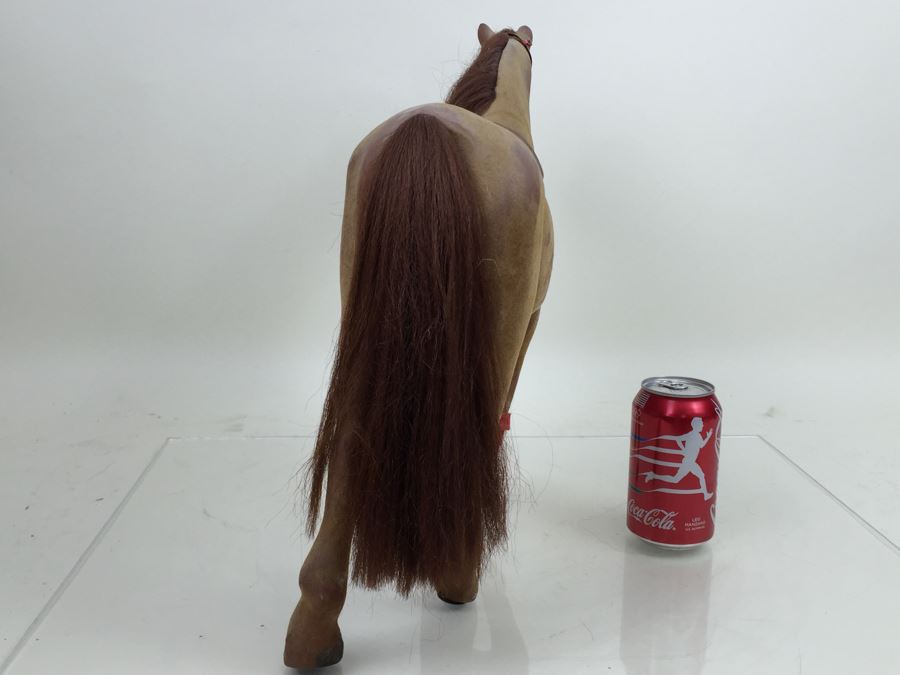 Large Toy Horse With Rollers On Hoofs Note That One Leg Has Been Repaired [Photo 13]