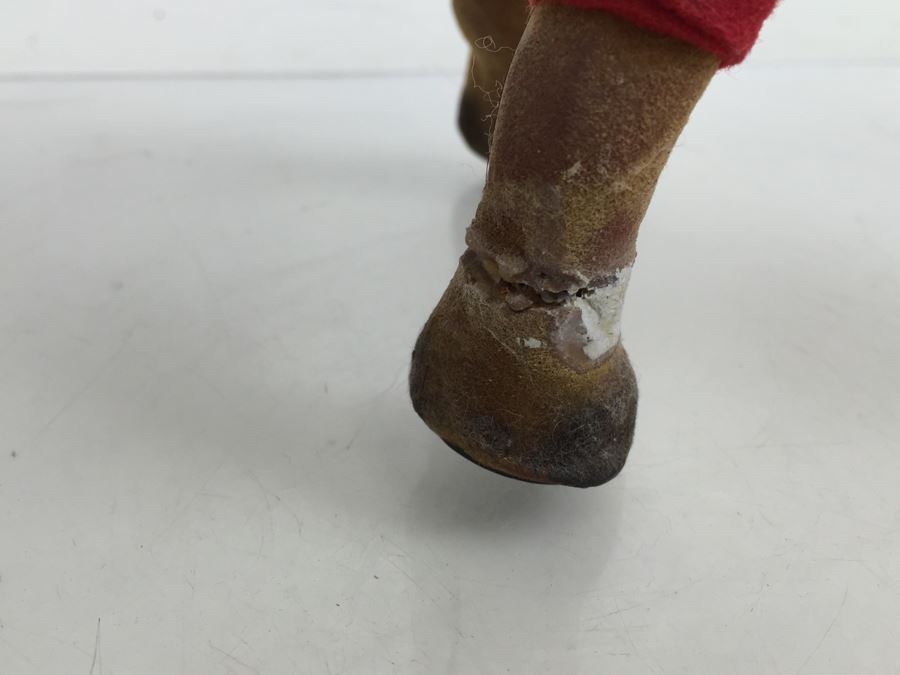 Large Toy Horse With Rollers On Hoofs Note That One Leg Has Been Repaired [Photo 15]