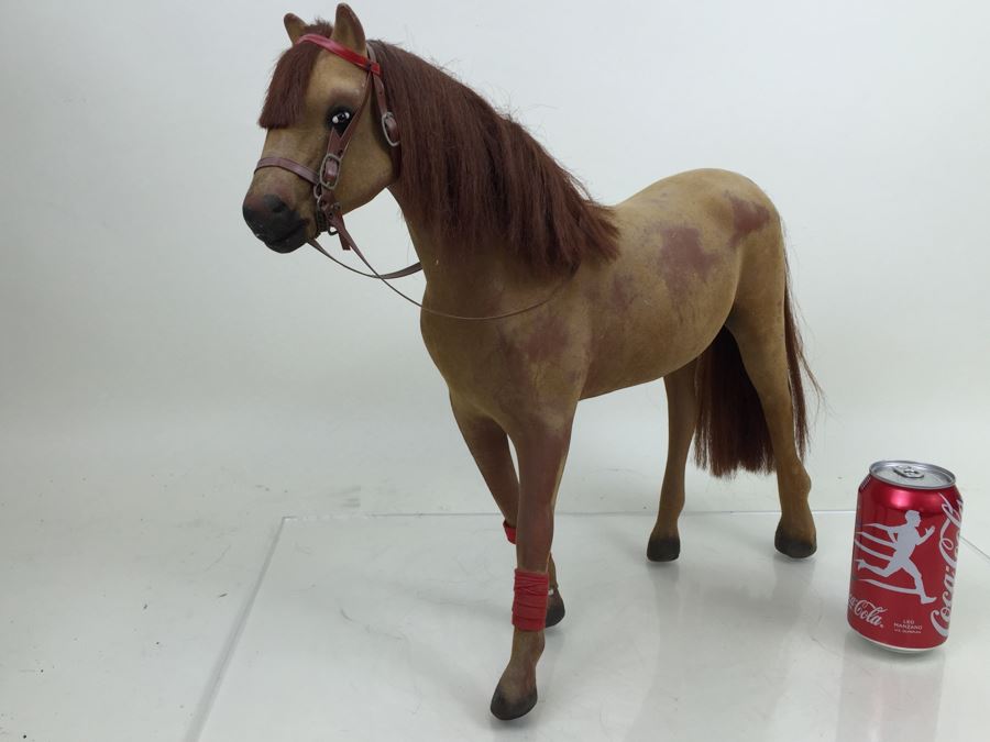 Large Toy Horse With Rollers On Hoofs Note That One Leg Has Been Repaired [Photo 6]