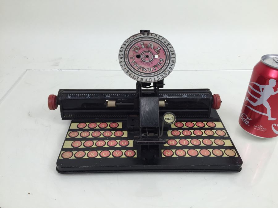 Vintage Child's DIAL TYPEWRITER