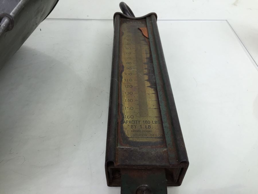 Vintage HANSON Model 8916 Grain Cotton Scale Capacity 160lbs [Photo 8]