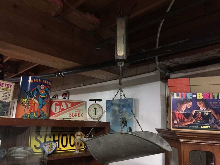 Vintage HANSON Model 8916 Grain Cotton Scale Capacity 160lbs [Photo 3]