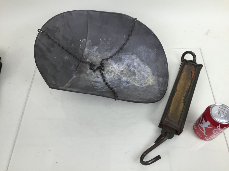 Vintage HANSON Model 8916 Grain Cotton Scale Capacity 160lbs [Photo 4]