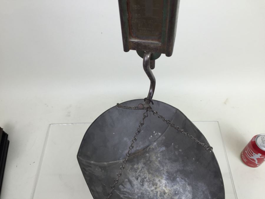 Vintage HANSON Model 8916 Grain Cotton Scale Capacity 160lbs [Photo 15]
