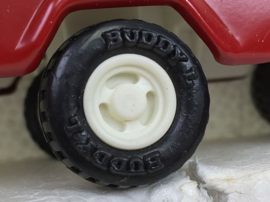 Vintage 1979 BUDDY L Coca-Cola Truck Delivery Truck Forklift Toy Set [Photo 3]