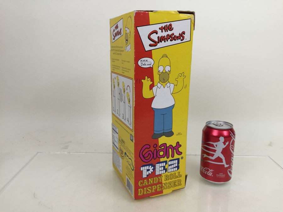 The Simpsons Homer Simpson Giant PEZ Candy Roll Dispenser