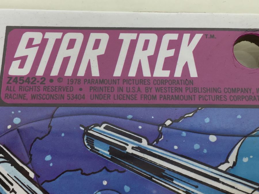 STAR TREK Frame-Tray Puzzle Vintage 1978 Paramount Pictures [Photo 6]