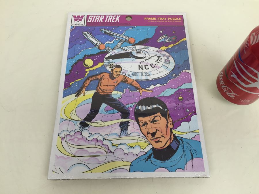 STAR TREK Frame-Tray Puzzle Vintage 1978 Paramount Pictures