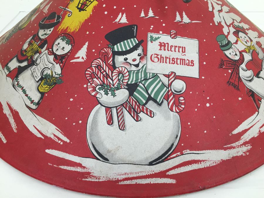 Vintage Painted Christmas Tree Stand [Photo 2]