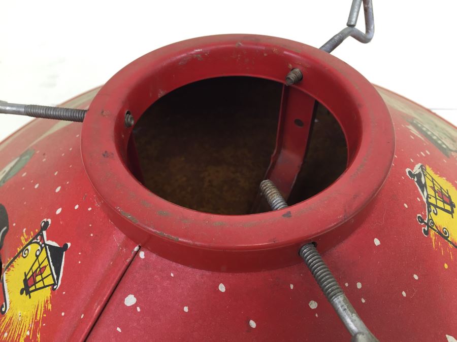 Vintage Painted Christmas Tree Stand [Photo 11]