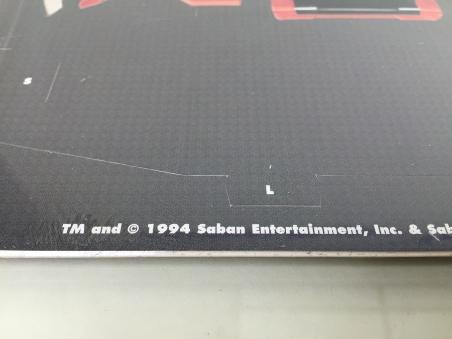 (6) Mighty Morphin Power Rangers Origami Paper Art 'White Tiger Zord', 'Tor The Shuttle Zord', And 'Red Dragon Zord' Vintage 1994 [Photo 15]