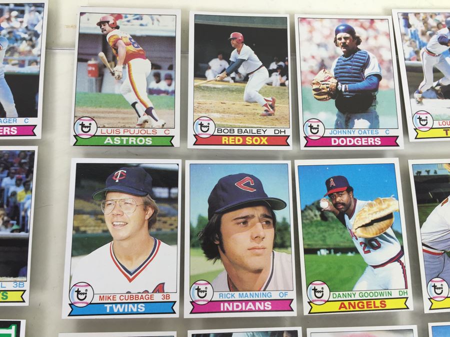 Collection Of 1979 Topps Baseball Cards 'Willie Stargell' 'Reggie Jackson' Cards Appear Mint Rarely Handled [Photo 3]