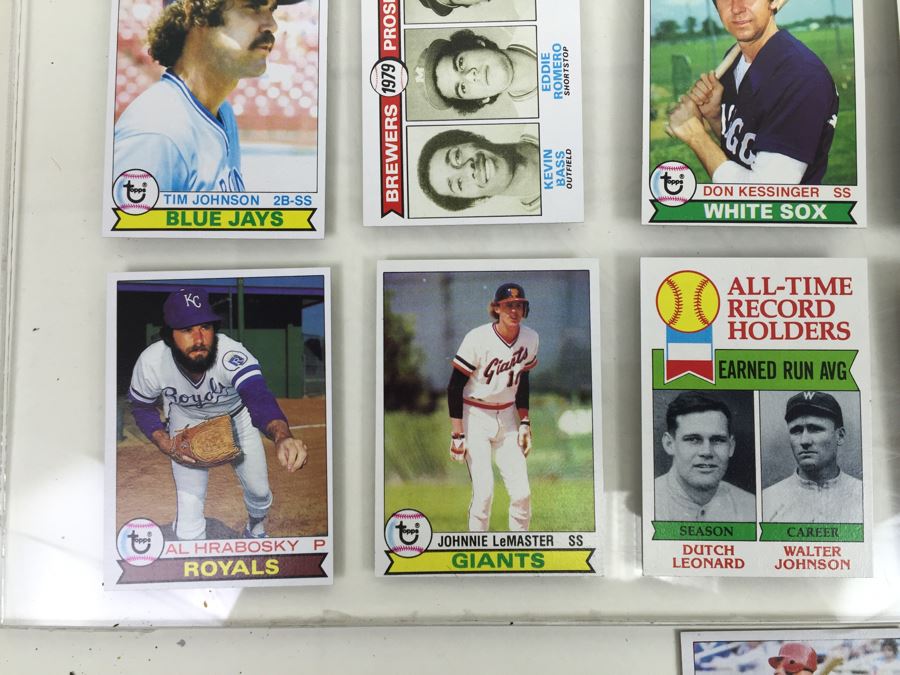 Collection Of 1979 Topps Baseball Cards 'Willie Stargell' 'Reggie Jackson' Cards Appear Mint Rarely Handled [Photo 8]
