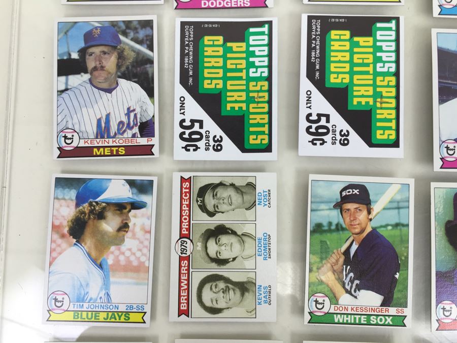 Collection Of 1979 Topps Baseball Cards 'Willie Stargell' 'Reggie Jackson' Cards Appear Mint Rarely Handled [Photo 7]