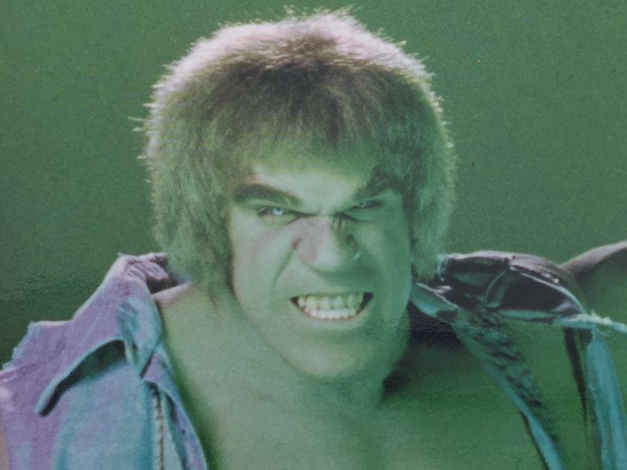 The Incredible HULK Lou Ferrigno Signed Photograph