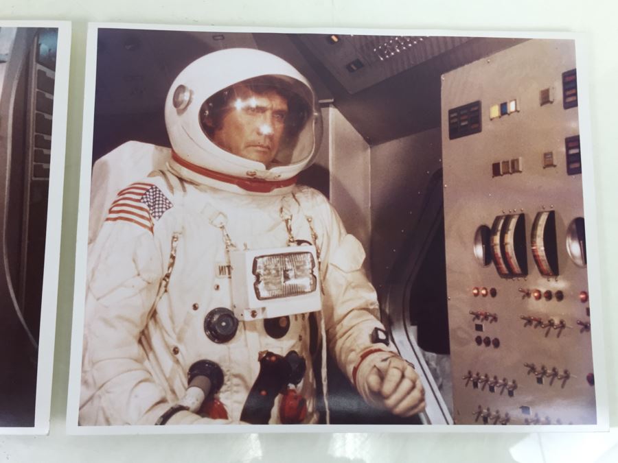 Pair Of Six Million Dollar Man Set Photos From The Art Director (Lee Majors) [Photo 2]