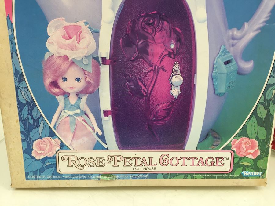 Rose Petal Place Cottage Doll House Kenner 83100 In Box Vintage 1984