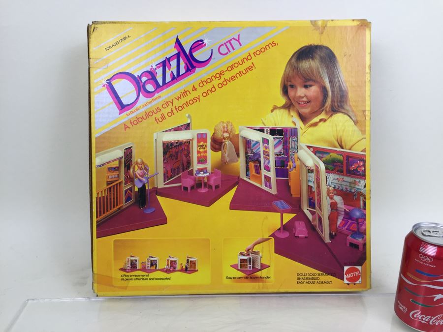 Dazzle City Doll House Mattel 5373 In Box Vintage 1981 [Photo 4]