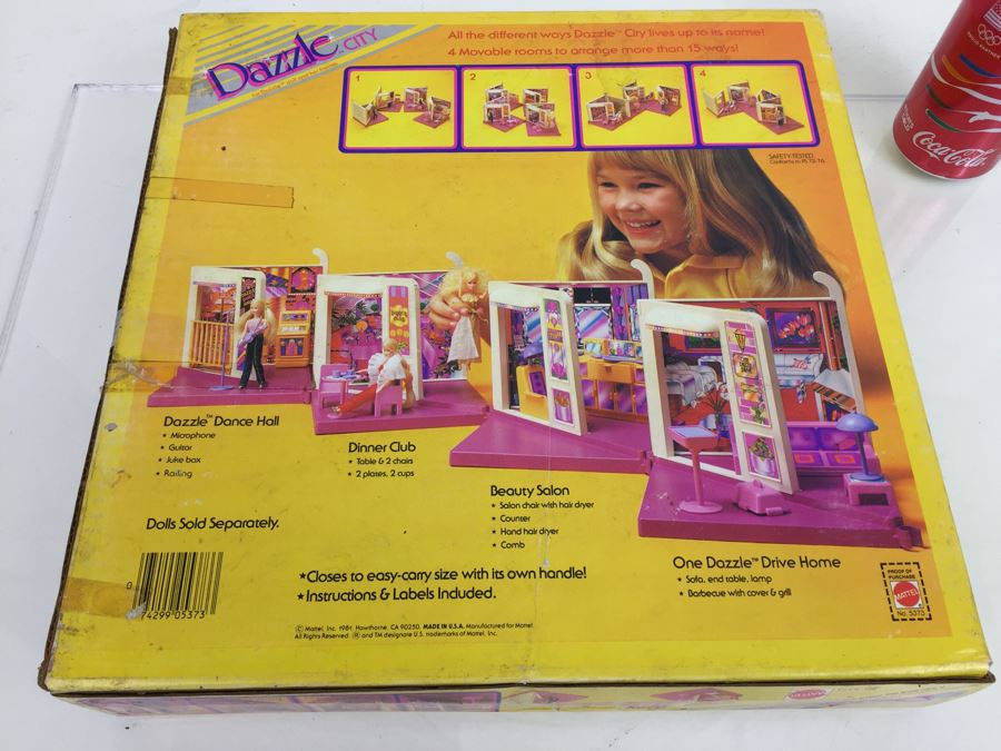 Dazzle City Doll House Mattel 5373 In Box Vintage 1981 [Photo 10]