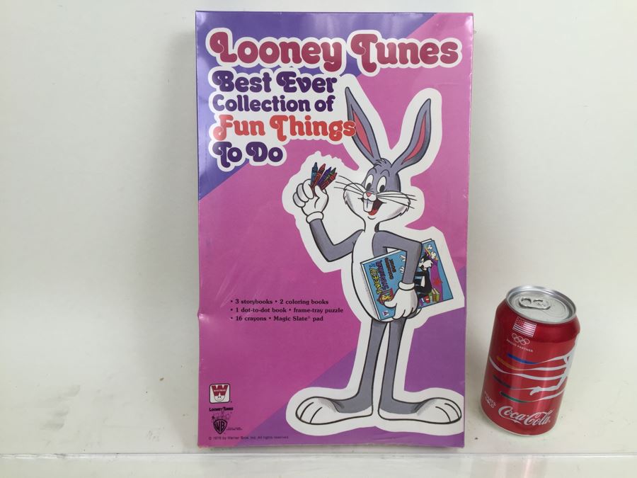 Looney Tunes Best Ever Collection Of Fun Things To Do Bugs Bunny Whitman 7382A New In Box Sealed Vintage 1976 Warner Bros. [Photo 1]