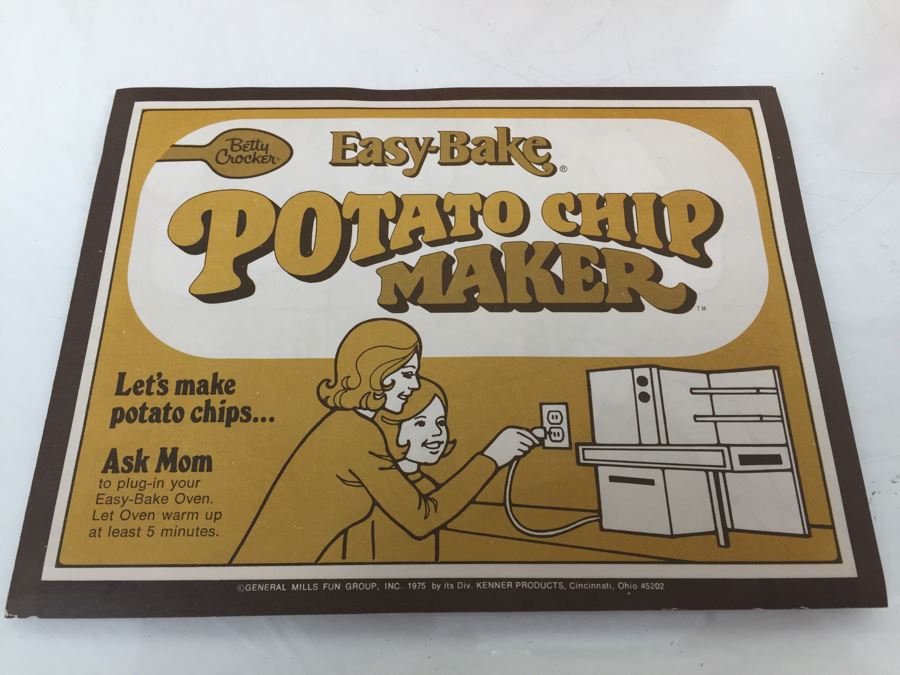 Betty Crocker Potato Chip Maker Kenner 15500 Vintage 1975 [Photo 12]