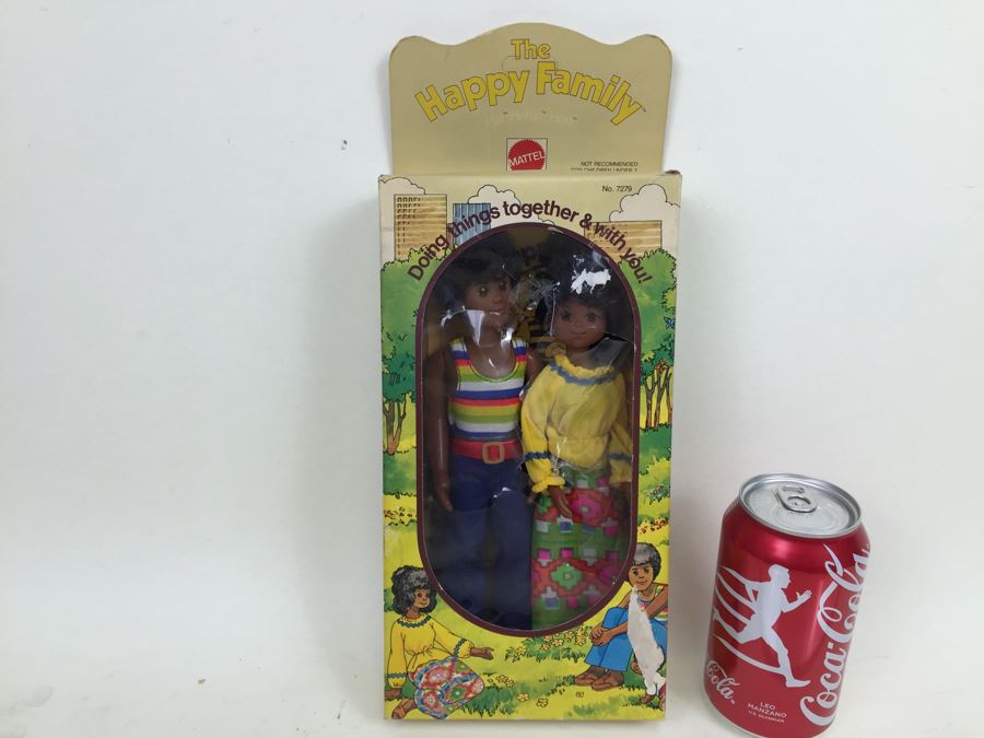 The Happy Family Dolls Hal Hattie Hon Mattel 7279 New In Box Vintage1974 [Photo 1]