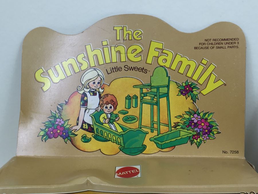 Pair Of The Sunshine Family Little Sweets Mattel 7258 New In Box Vintage 1974 [Photo 7]