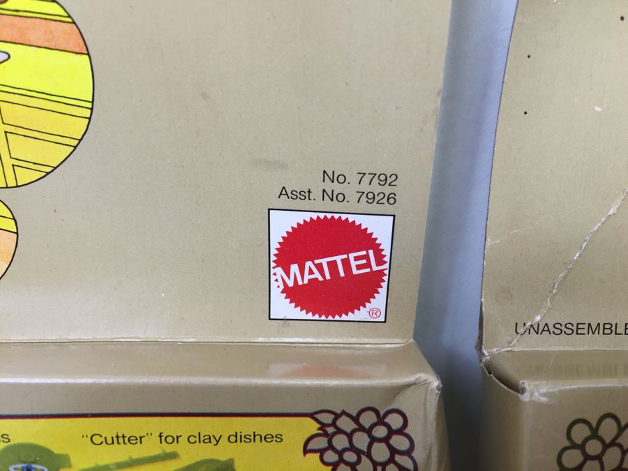 Pair Of The Sunshine Family Kitchen Craft Kits + The Sunshine Family Dress-Up Kits Mattel 7792 7265 New In Packaging Vintage 1974 1975 [Photo 11]