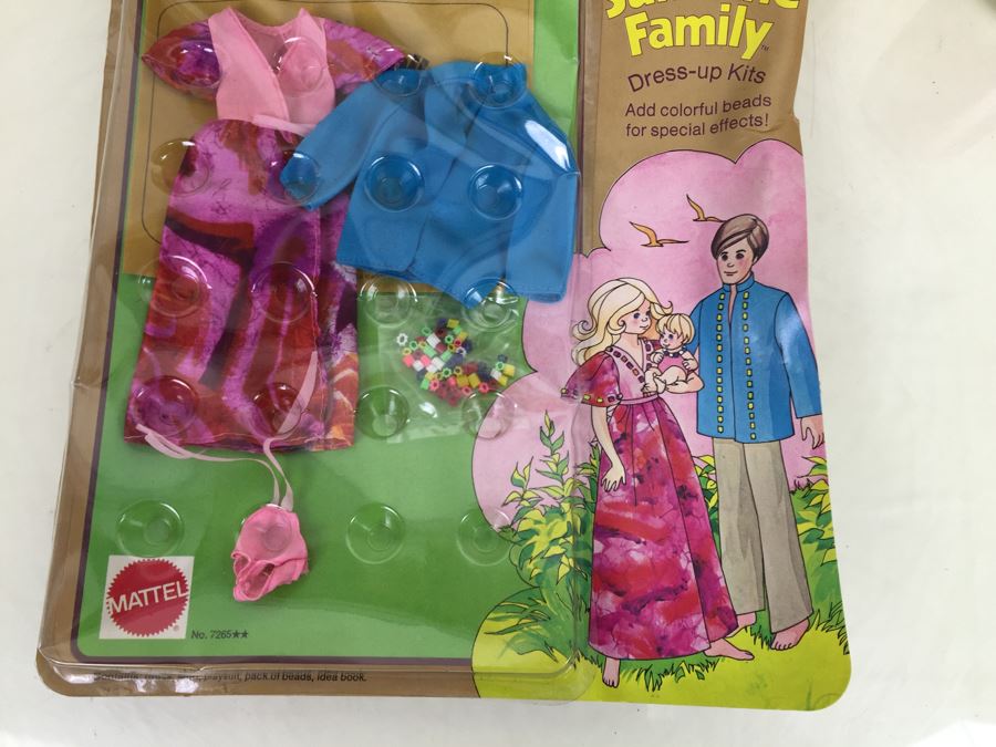 Pair Of The Sunshine Family Kitchen Craft Kits + The Sunshine Family Dress-Up Kits Mattel 7792 7265 New In Packaging Vintage 1974 1975 [Photo 20]