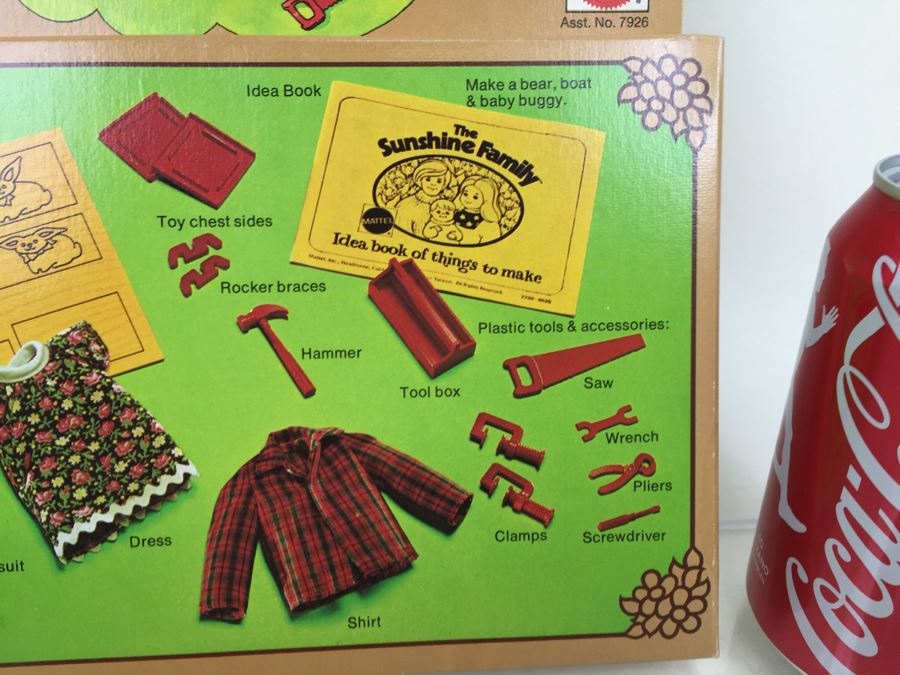 The Sunshine Family Dolls With Storybook And Playroom Project Mattel 2321 9195 New In Packaging Vintage 1975 1977 [Photo 20]
