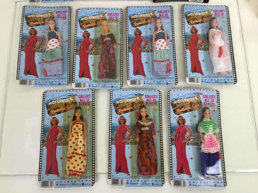 Collection Of Hollywood Fashion Girls Dolls Glamour Gals The Starlets Imperial Toy Corporation Kenner New On Card Vintage 1981 1982 [Photo 15]
