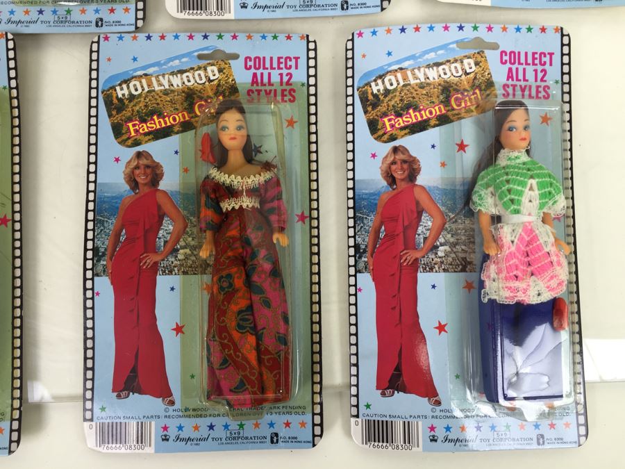 Collection Of Hollywood Fashion Girls Dolls Glamour Gals The Starlets Imperial Toy Corporation Kenner New On Card Vintage 1981 1982 [Photo 18]