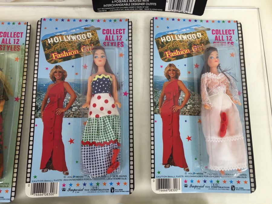 Collection Of Hollywood Fashion Girls Dolls Glamour Gals The Starlets Imperial Toy Corporation Kenner New On Card Vintage 1981 1982 [Photo 17]
