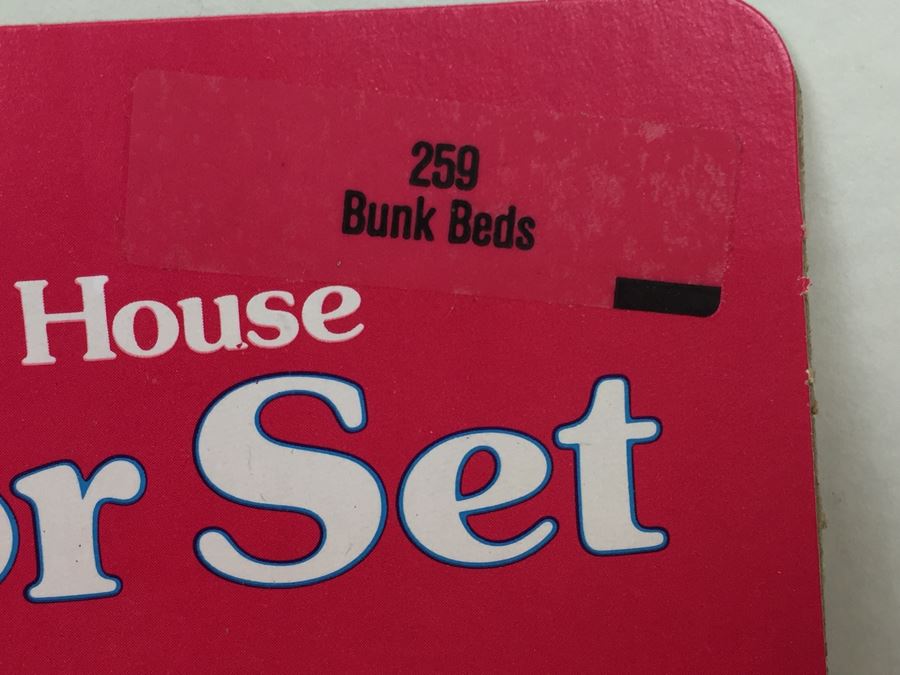 Fisher-Price Doll House Decorator Set Bunk Beds 259 New In Box Vintage 1978 [Photo 5]