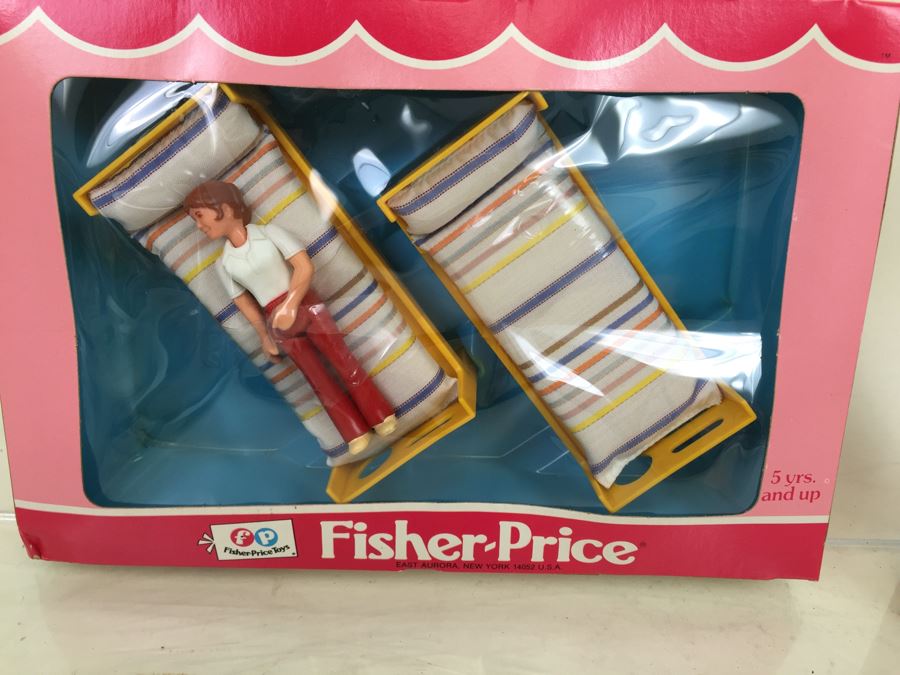 Fisher-Price Doll House Decorator Set Bunk Beds 259 New In Box Vintage 1978 [Photo 6]