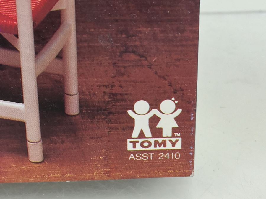 Smaller Homes And Garden Roll Top Desk With Chair And Phone TOMY 2410 New In Box Vintage [Photo 5]