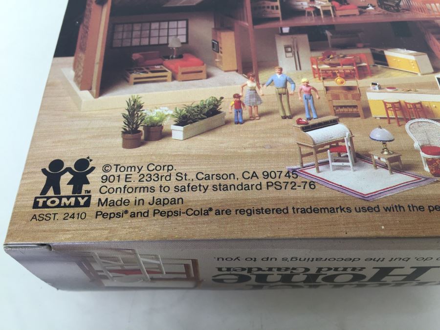 Smaller Homes And Garden Roll Top Desk With Chair And Phone TOMY 2410 New In Box Vintage [Photo 8]
