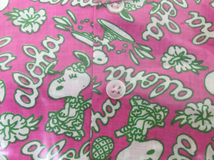 Vintage Clothes For SNOOPY Plush Dog Aloha Hawaiian Outfit New In Packaging [Photo 8]