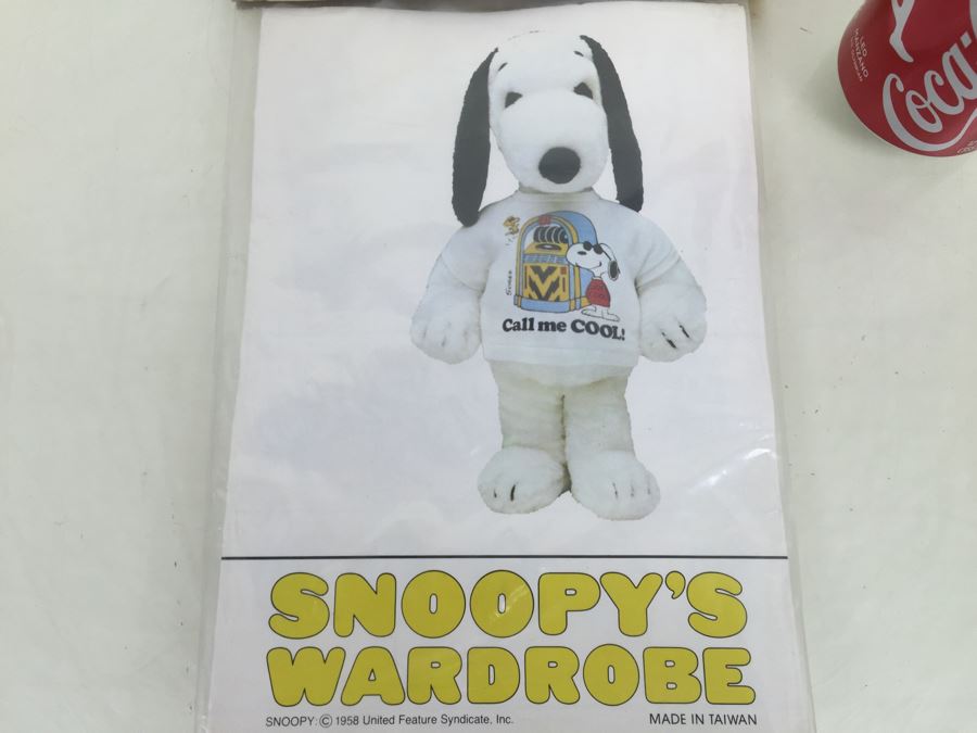 Vintage Clothes For SNOOPY Plush Dog 'Call Me COOL!' Outfit New In Packaging [Photo 6]