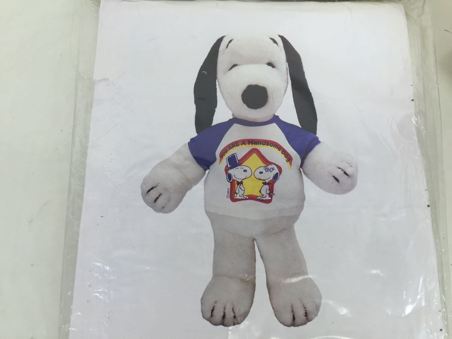 Vintage Clothes For SNOOPY Plush Dog 'You Are A Handsome Dog' Outfit New In Packaging [Photo 5]