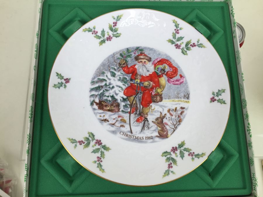 (9) Vintage Royal Doulton Tableware Collectible Christmas Plates With Original Boxes 1977-1982 [Photo 23]