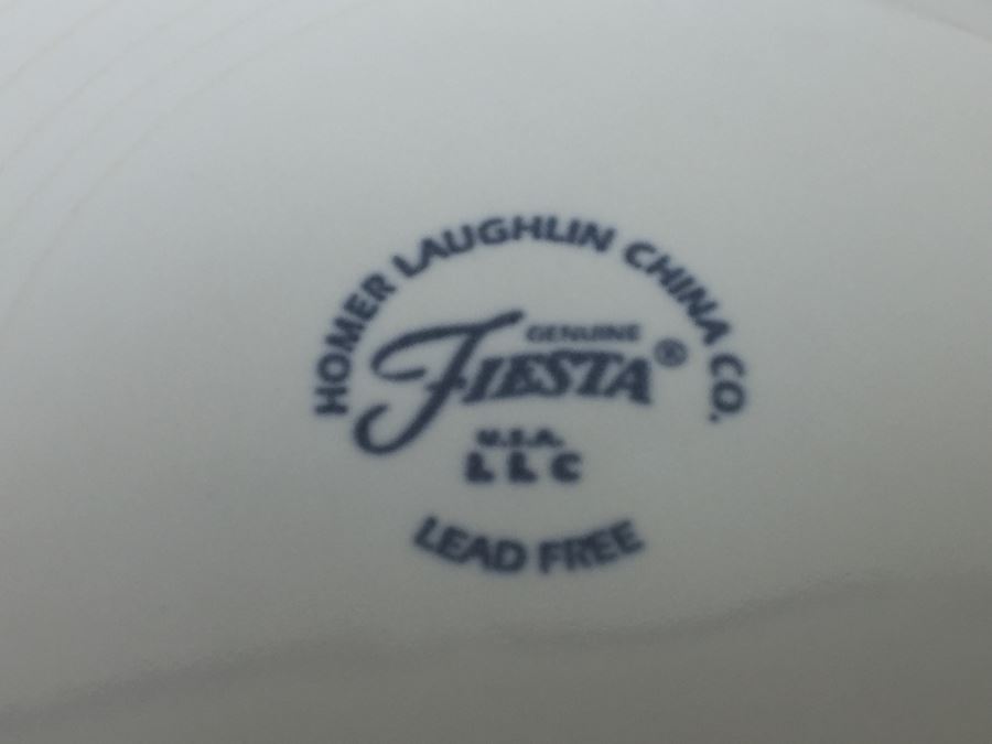 Set Of Homer Laughlin China Co Fiesta Christmas Plates [Photo 3]