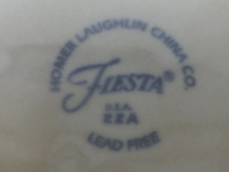 Set Of Homer Laughlin China Co Fiesta Christmas Plates [Photo 11]