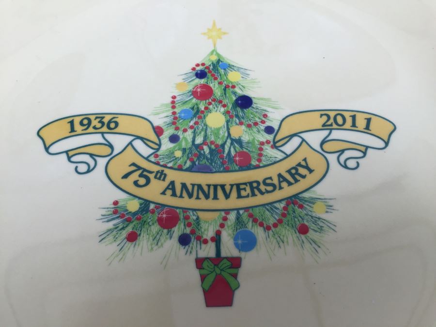 Set Of Homer Laughlin China Co Fiesta Christmas Plates [Photo 6]