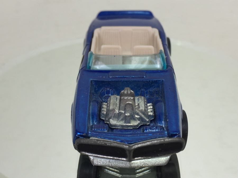 HOT WHEELS Redline 'Light-My-Bird' Blue Vintage 1969 Mattel Hong Kong [Photo 5]