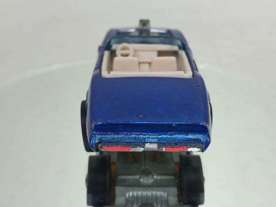 HOT WHEELS Redline 'Light-My-Bird' Blue Vintage 1969 Mattel Hong Kong [Photo 8]