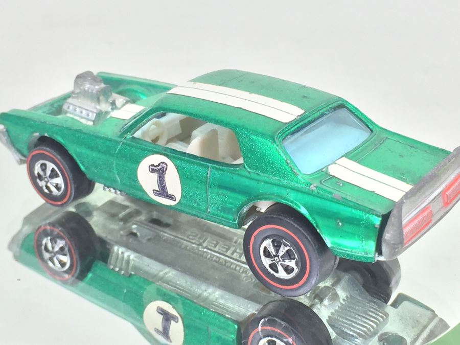 HOT WHEELS Redline 'Nitty Gritty Kitty' Green Vintage 1969 Mattel Hong Kong [Photo 8]