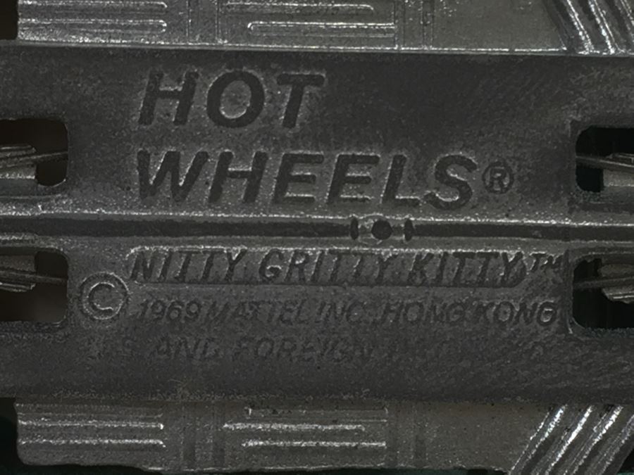 HOT WHEELS Redline 'Nitty Gritty Kitty' Green Vintage 1969 Mattel Hong Kong [Photo 3]