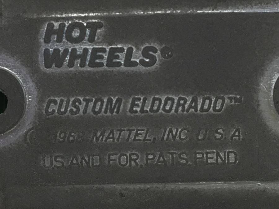 HOT WHEELS Redline 'Custom El Dorado' Green Vintage 1968 Mattel USA [Photo 3]