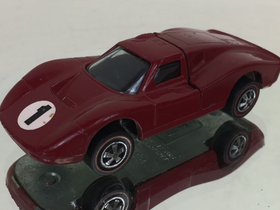 Hot Wheels Redline 'ford Mk, Iv' Red Vintage 1968 Mattel Usa